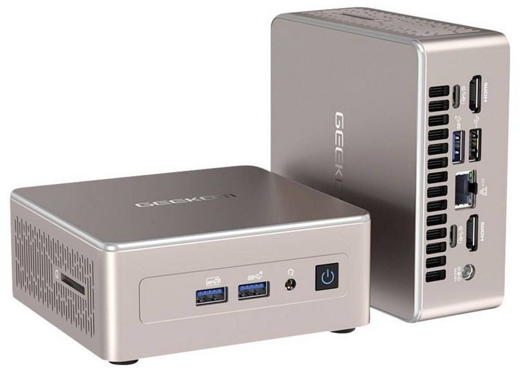 Produktbild: GEEKOM Mini PC Mini A5, AMD R5-7530U 16 GB+512GB 4K AMD Ryzen 5 Mobile Processor 4.5GHz 16GB RAM 512GB SSD AMD Radeon-Grafik Win