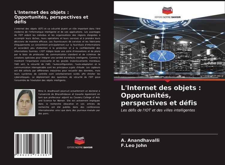 Produktbild: L'Internet des objets : Opportunit&eacute;s, perspectives et d&eacute;fis