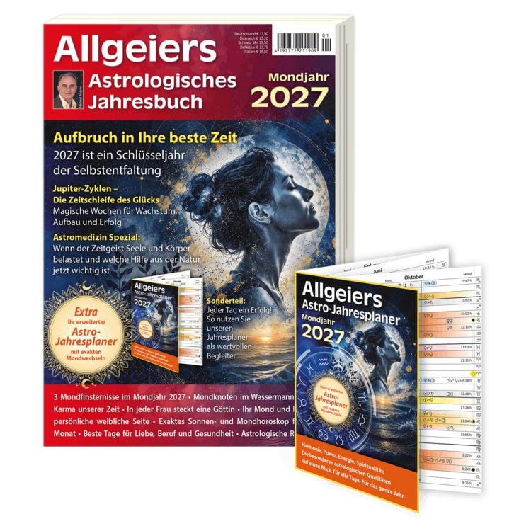Produktbild: Allgeiers Astrologisches Jahresbuch 2027