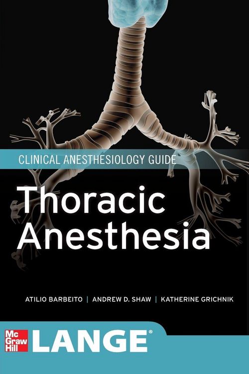 Produktbild: Thoracic Anesthesia