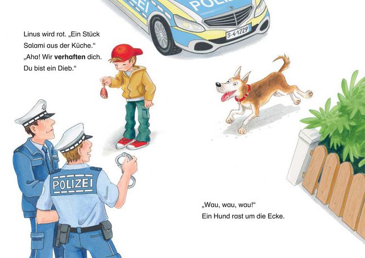 Produktbild: Lesel&ouml;wen 1. Klasse - Polizist f&uuml;r einen Tag