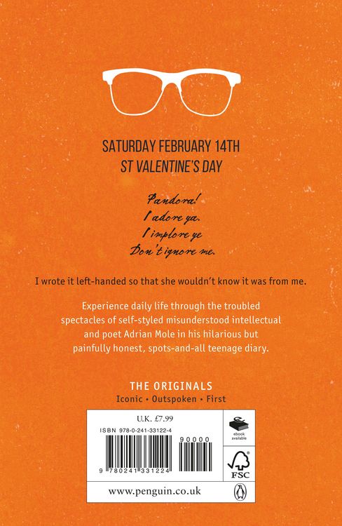 Produktbild: The Secret Diary of Adrian Mole Aged 13 &frac34;