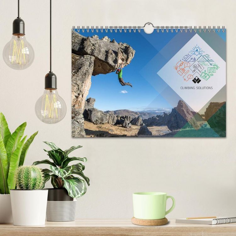 Produktbild: Climbing Solutions - Bergsport weltweit (Wandkalender 2027 DIN A4 quer), CALVENDO Monatskalender