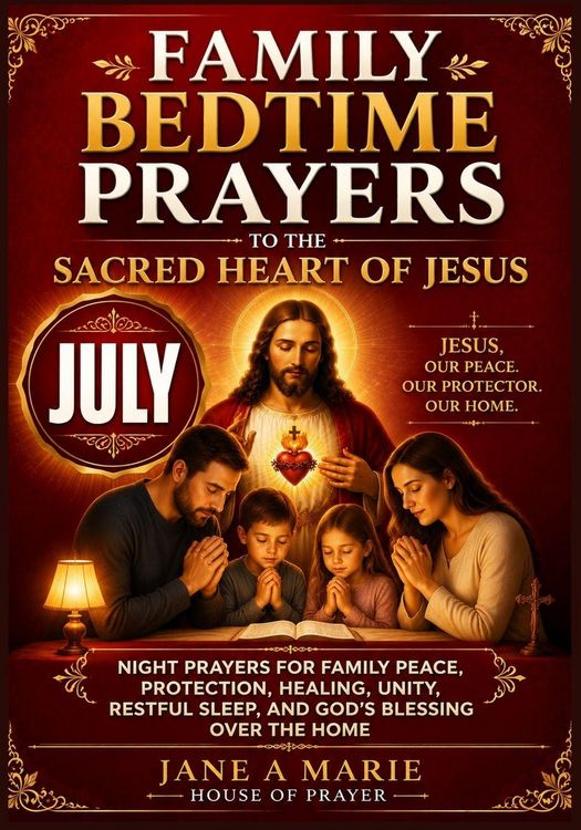 Produktbild: Family Bedtime Prayers to the Sacred Heart of Jesus
