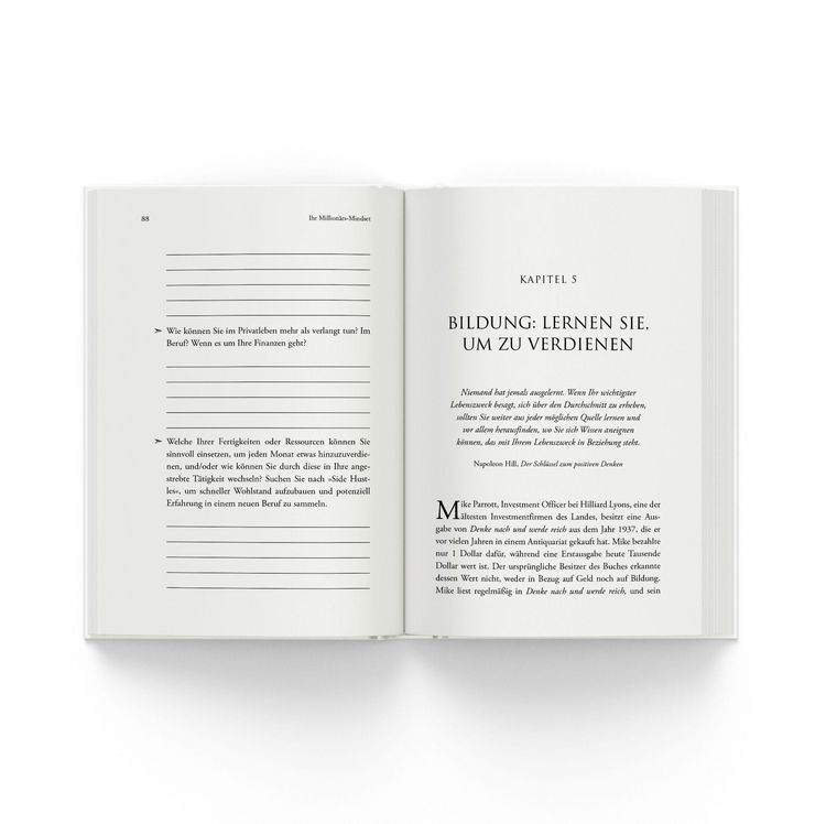 Produktbild: Napoleon Hills Million&auml;r-Mindset