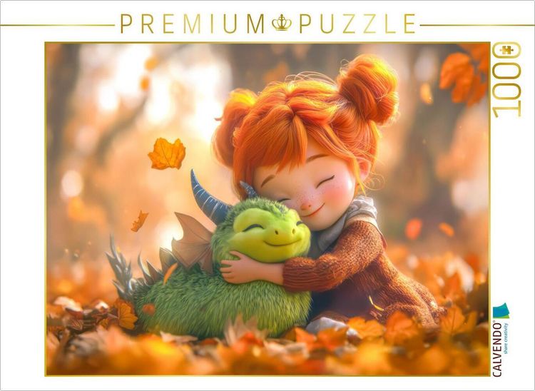 Produktbild: CALVENDO Puzzle Dragon | 1000 Teile Lege-Gr&ouml;&szlig;e 64x48cm Foto-Puzzle f&uuml;r gl&uuml;ckliche Stunden