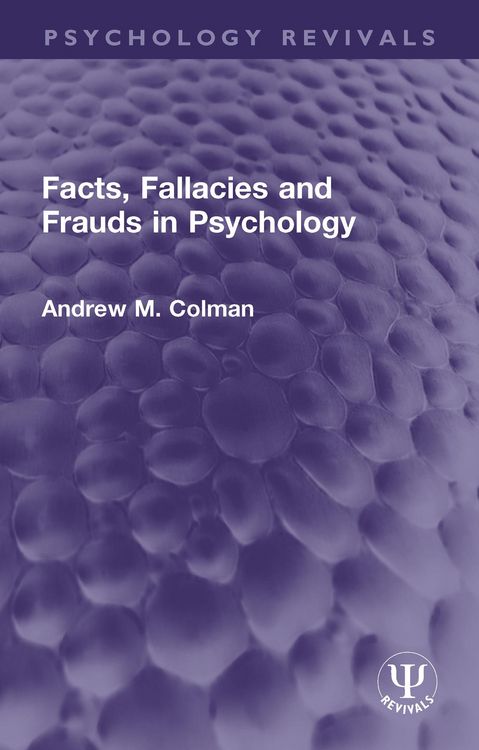 Produktbild: Facts, Fallacies and Frauds in Psychology
