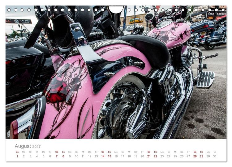 Produktbild: Sturgis - Die ber&uuml;hmteste Motorrad-Rallye der Welt (Wandkalender 2027 DIN A4 quer), CALVENDO Monatskalender