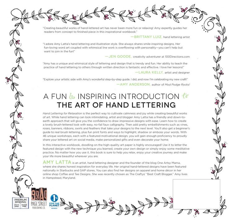Produktbild: Hand Lettering for Relaxation