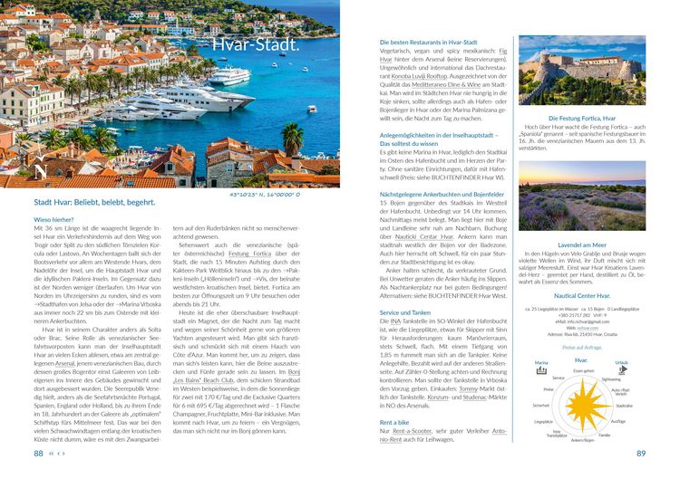 Produktbild: Revier-Kompass Kroatien S&uuml;d. 4. Auflage 2025