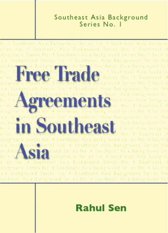 Produktbild: Free Trade Agreements in Southeast Asia