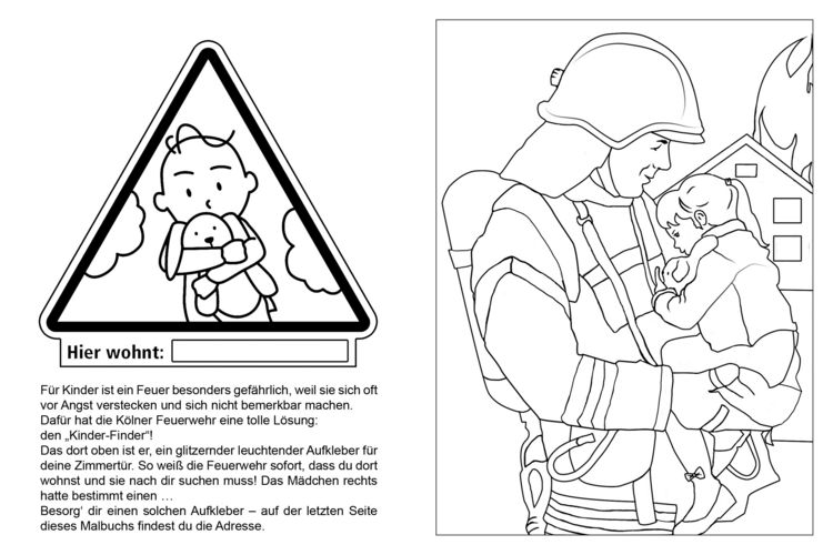 Produktbild: Mein Malbuch Feuerwehr K&ouml;ln