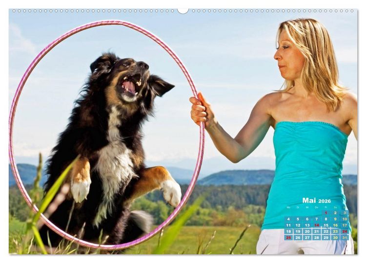 Produktbild: Hula-Hoop: Spa&szlig;, Sport und Fitness mit Hula Hoop Reifen (Wandkalender 2026 DIN A2 quer), CALVENDO Monatskalender