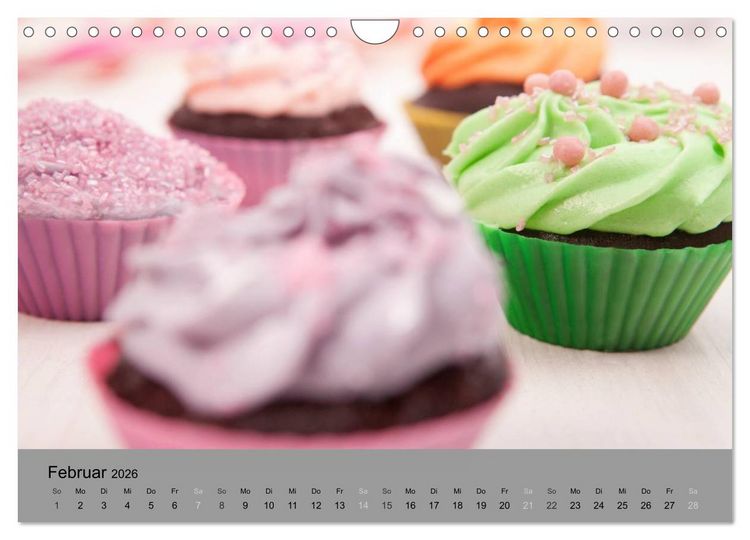 Produktbild: S&uuml;&szlig;kram - Leckereien aus der K&uuml;che (Wandkalender 2026 DIN A4 quer), CALVENDO Monatskalender