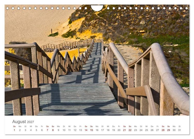 Produktbild: Alentejo Portugal - K&uuml;stenimpressionen (Wandkalender 2027 DIN A4 quer), CALVENDO Monatskalender