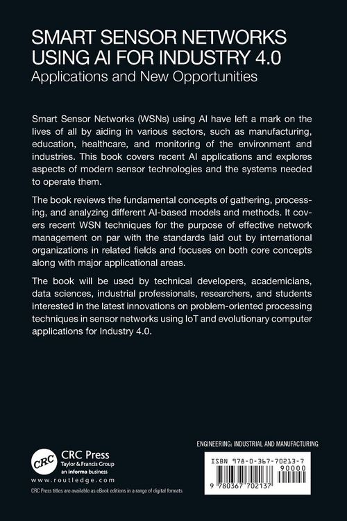 Produktbild: Smart Sensor Networks Using AI for Industry 4.0