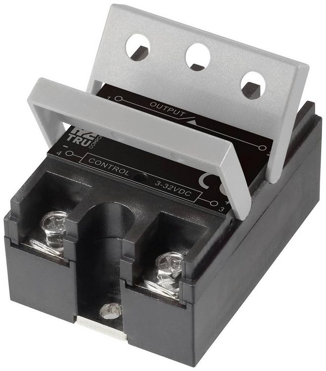 Produktbild: TRU COMPONENTS Halbleiterrelais TC-GSR-1-40DA 40 A Schaltspannung (max.): 480 V/AC Gleichstromschaltung 1 St.