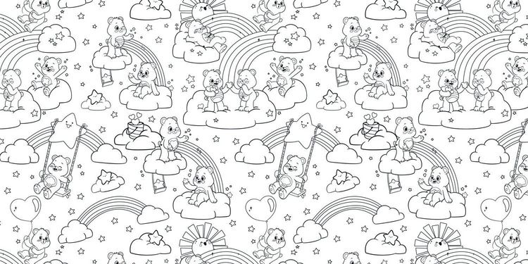 Produktbild: Care Bears Colouring Bk Pb
