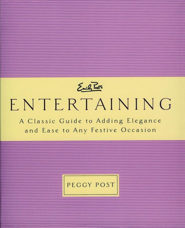 Produktbild: Emily Post's Entertaining