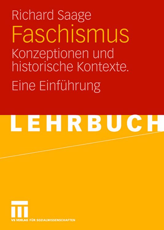 Produktbild: Faschismus