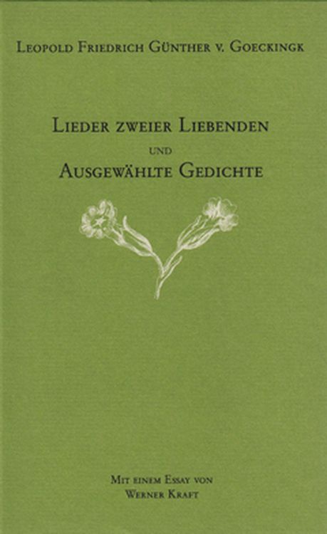 Produktbild: Lieder zweier Liebenden und Ausgew&auml;hlte Gedichte