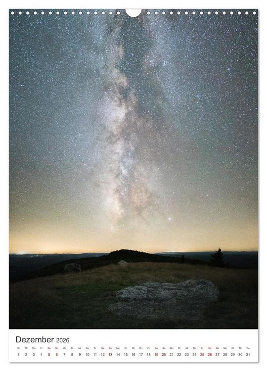 Produktbild: Milchstra&szlig;e - Unsere faszinierende Galaxie. (Wandkalender 2026 DIN A3 hoch), CALVENDO Monatskalender