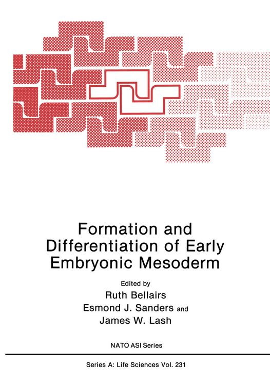 Produktbild: Formation and Differentiation of Early Embryonic Mesoderm