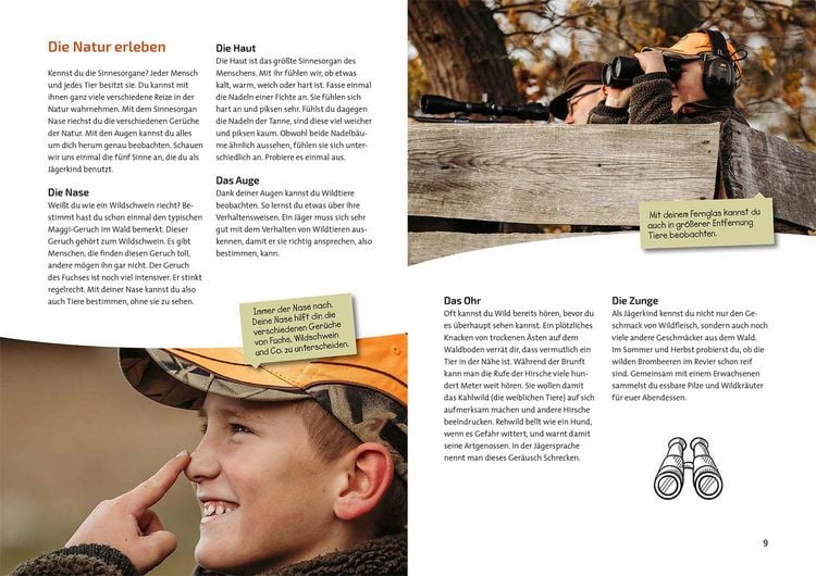 Produktbild: Das Jagdbuch f&uuml;r Kids