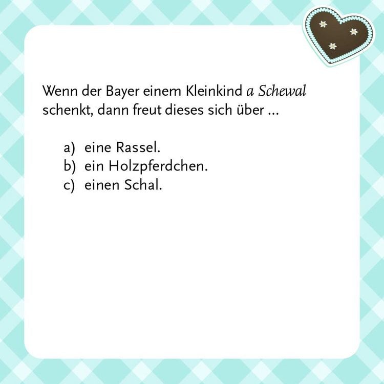 Produktbild: Ja, varreck! Bayerisches Dialekt-Quiz