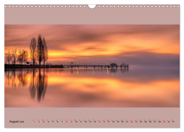 Produktbild: Bodensee Weitblicke (Wandkalender 2026 DIN A3 quer), CALVENDO Monatskalender
