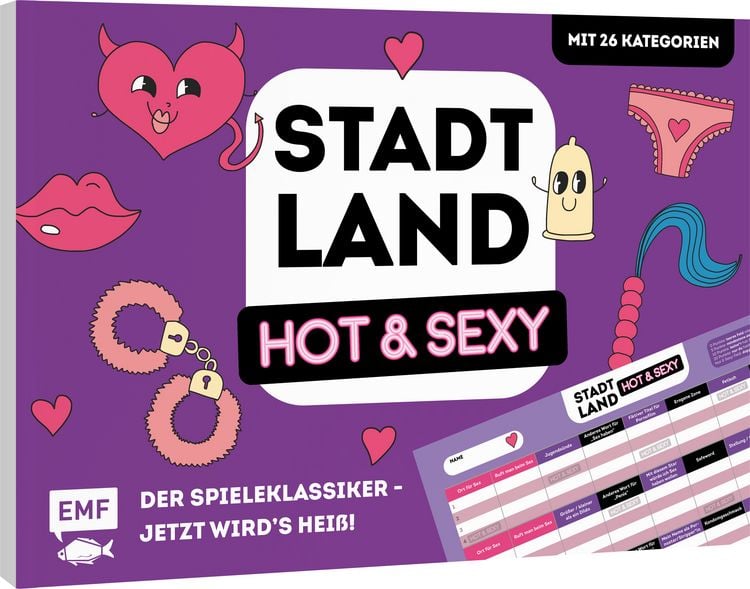 Bild vom Artikel Stadt, Land, Hot and Sexy - Der Spieleklassiker - Jetzt wird's heiß! vom Autor 