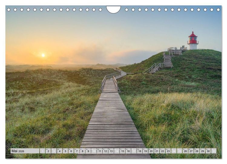 Produktbild: Wundersch&ouml;nes Amrum (Wandkalender 2026 DIN A4 quer), CALVENDO Monatskalender
