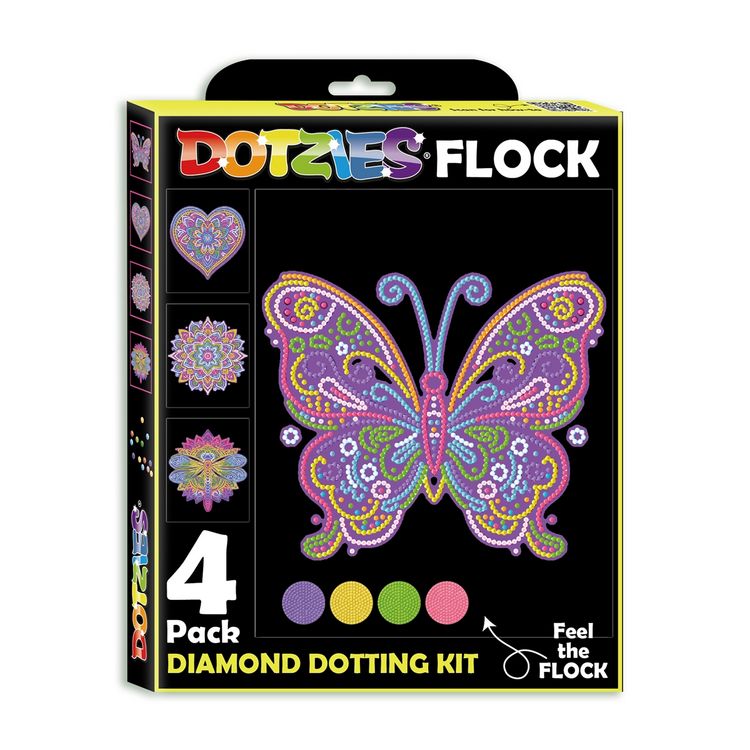 Produktbild: DOTZIES BY DIAMOND DOTZ - Diamond Painting Neon Mandalas