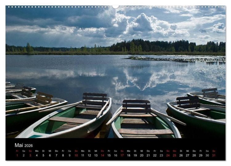 Produktbild: Allg&auml;uer Impressionen (Wandkalender 2026 DIN A2 quer), CALVENDO Monatskalender