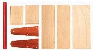 Produktbild: Corvus A600571 - Holz Werkzeugkiste, Bausatz