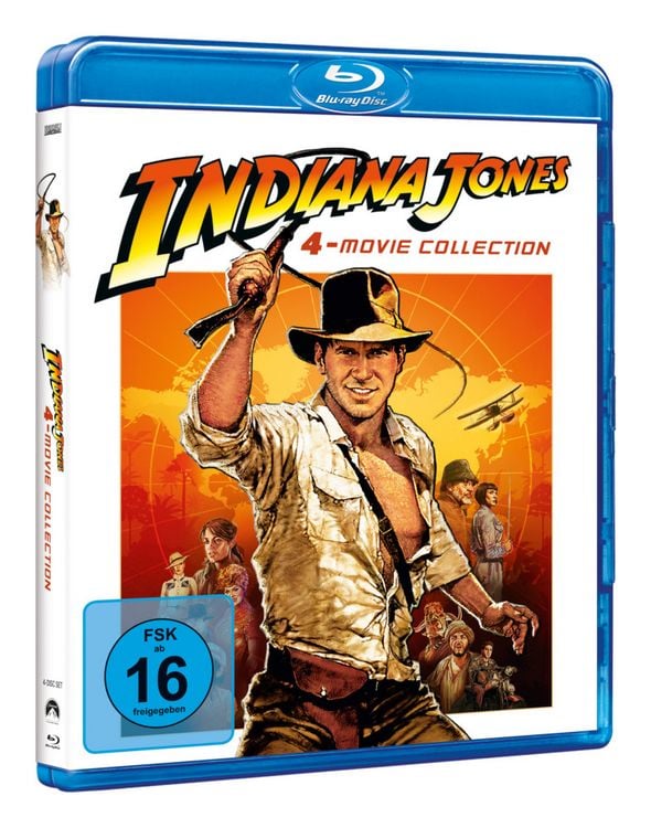 Produktbild: Indiana Jones 1-4 [4 BRs]