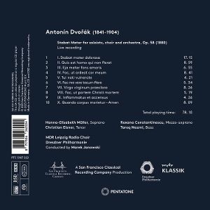 Produktbild: Dvorak: Stabat Mater