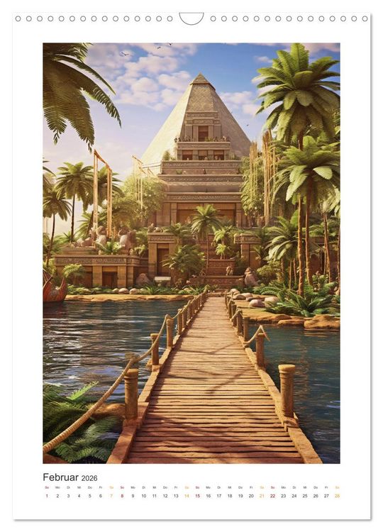 Produktbild: Im alten &Auml;gypten (Wandkalender 2026 DIN A3 hoch), CALVENDO Monatskalender