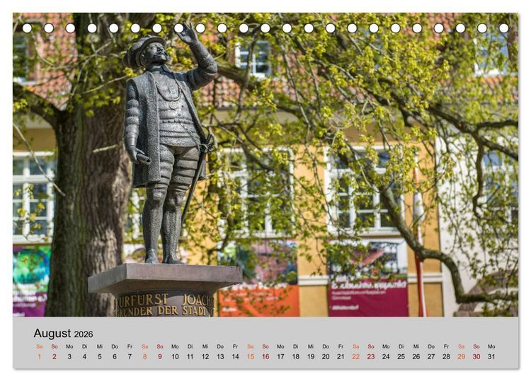 Produktbild: Joachimsthal am Rand der Schorfheide (Tischkalender 2026 DIN A5 quer), CALVENDO Monatskalender