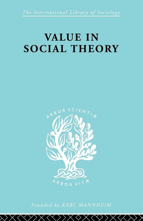 Produktbild: Value in Social Theory