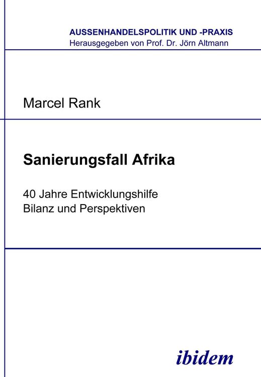 Produktbild: Sanierungsfall Afrika. 40 Jahre Entwicklungshilfe - Bilanz und Perspektiven