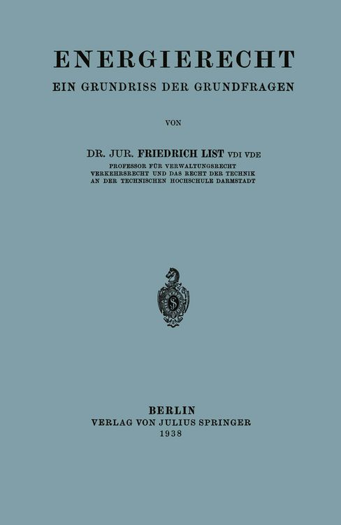 Produktbild: Energierecht