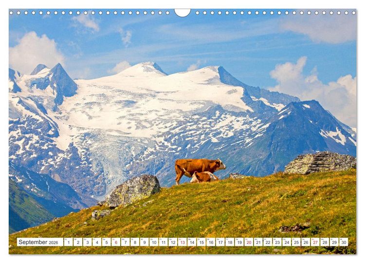 Produktbild: Es gr&uuml;&szlig;t der Gro&szlig;venediger (Wandkalender 2026 DIN A3 quer), CALVENDO Monatskalender