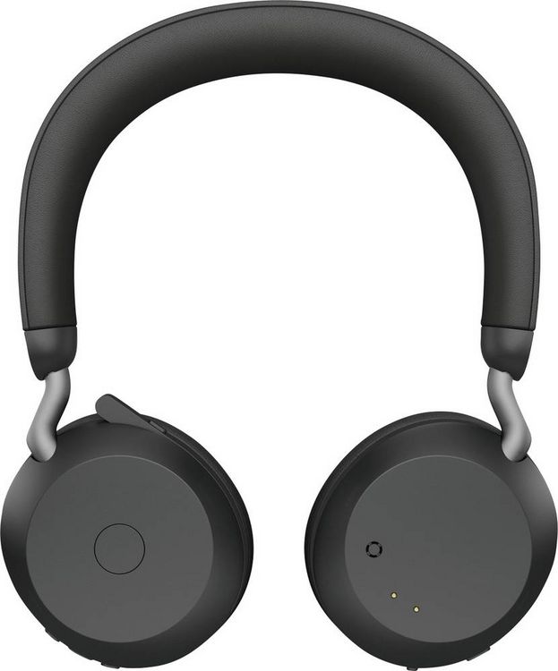 Produktbild: Jabra Evolve2 75 On Ear Headset Bluetooth&reg;, kabelgebunden Stereo Schwarz Mikrofon-Rauschunterdr&uuml;ckung Lautst&auml;rkeregelung