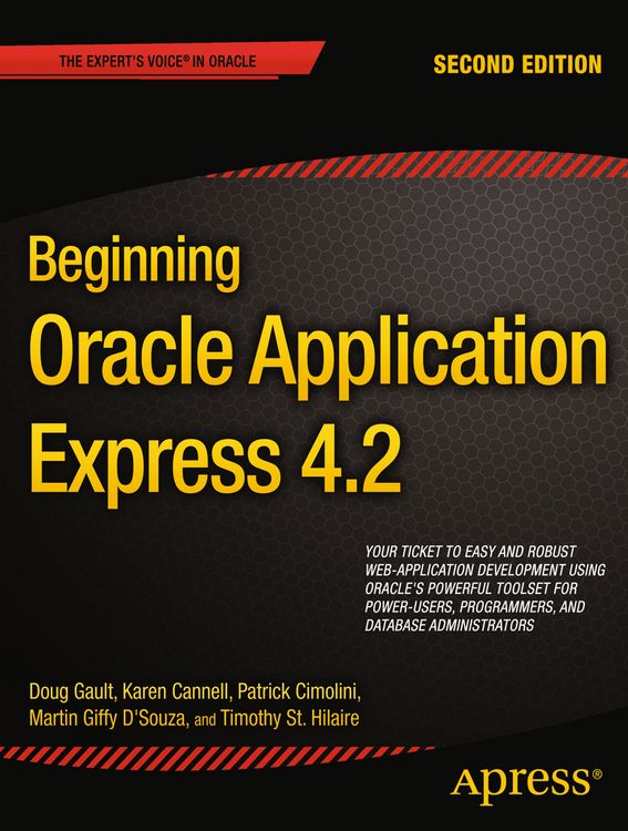 Produktbild: Beginning Oracle Application Express 4.2