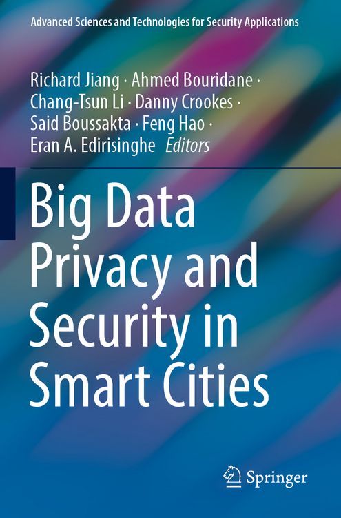 Produktbild: Big Data Privacy and Security in Smart Cities