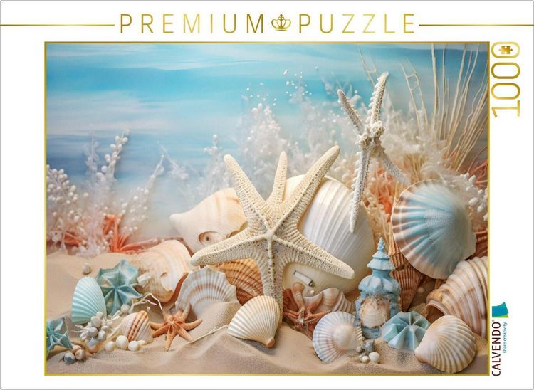 Produktbild: CALVENDO Puzzle K&uuml;stenzauber | 1000 Teile Lege-Gr&ouml;&szlig;e 64x48cm Foto-Puzzle f&uuml;r gl&uuml;ckliche Stunden