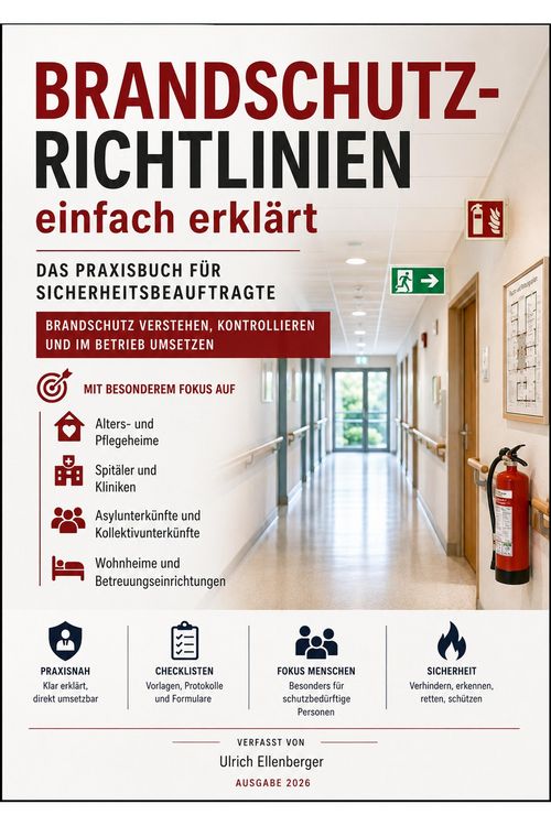 Produktbild: Brandschutzrichtlinien einfach erkl&auml;rt - Das Praxishandbuch f&uuml;r Sicherheitsbeauftragte