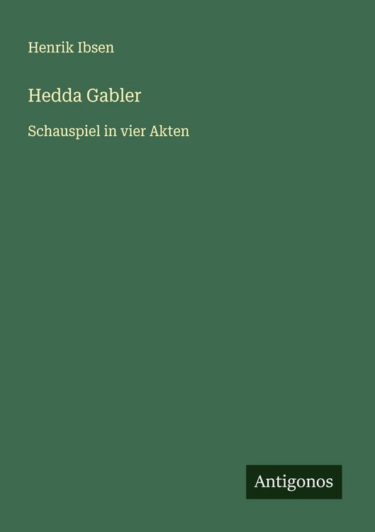 Produktbild: Hedda Gabler