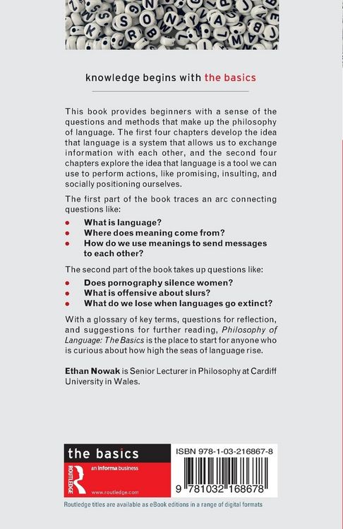 Produktbild: Philosophy of Language